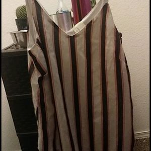 strippes flowy tanktop